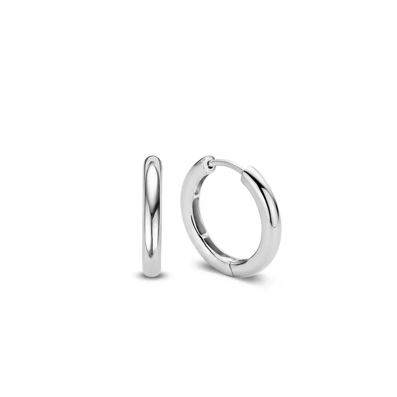 Ti Sento Milano 7215Si Contemporary Leverback Earrings 1