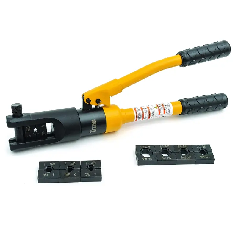 Titan Tools 11981 Heavy-Duty Hydraulic Crimping Tool — High-Capacity 1