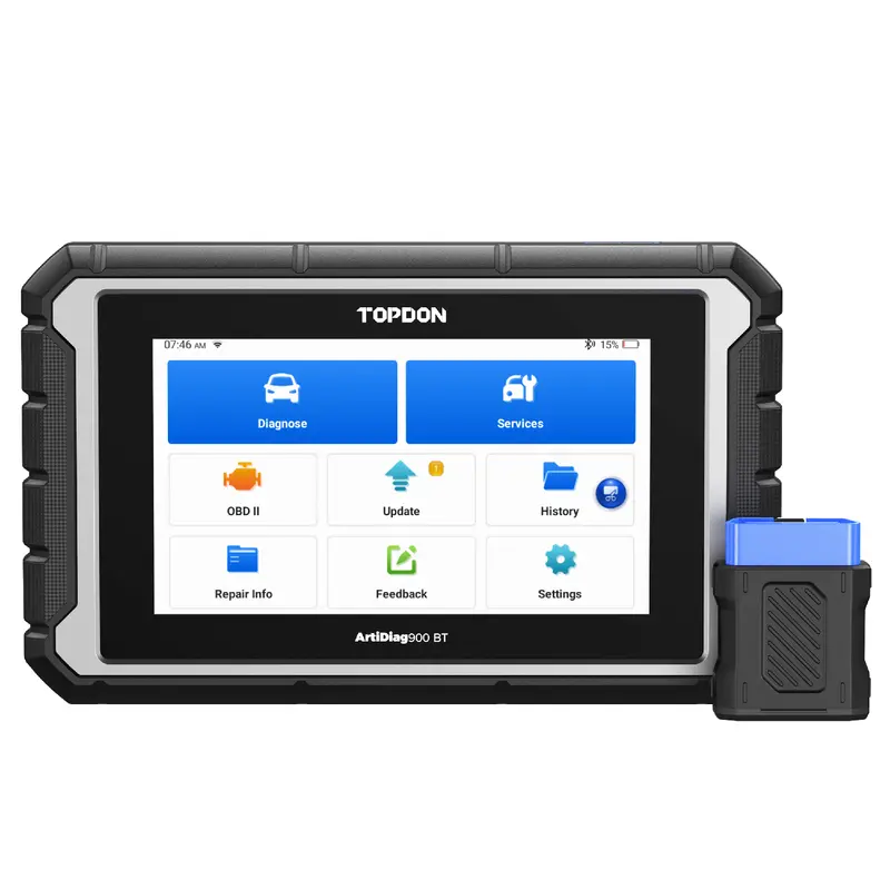 Topdon Artidiag 900Bt 7" Diagnostic Tablet – 28 Service Functions & Bluetooth Support 1