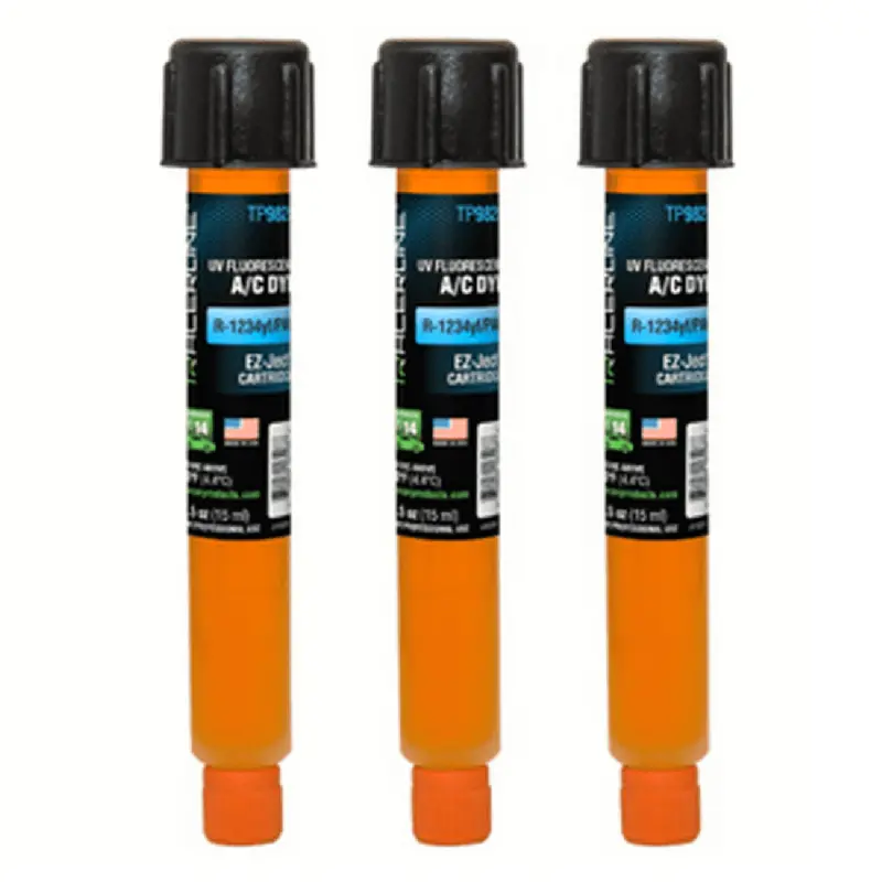 Tracer Tp9825-P3 R-1234Yf A/C Dye Cartridges With Pag 3 Oil For Leak Detection 1