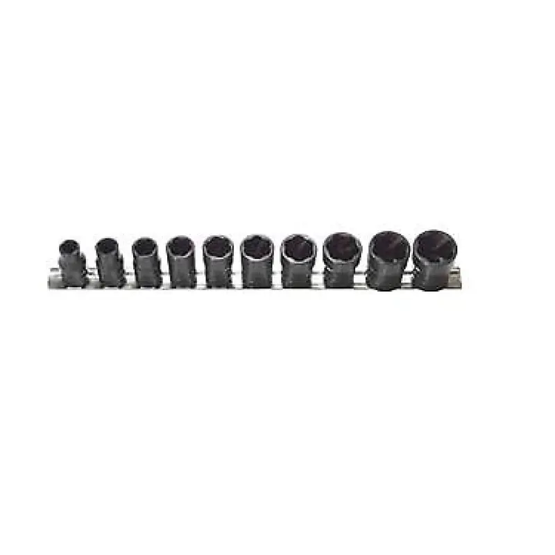 Turbosocket Tsfs5010B Turbo Socket Set – 10-Piece 1/2" Drive Sae Deep Impact Kit 1