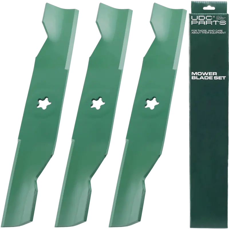 Udc 532180054 High-Lift Mulching Blades For 48" Husqvarna Yth24V48, Yta24V48, And Related Models – Compatible With Craftsman & Poulan 1
