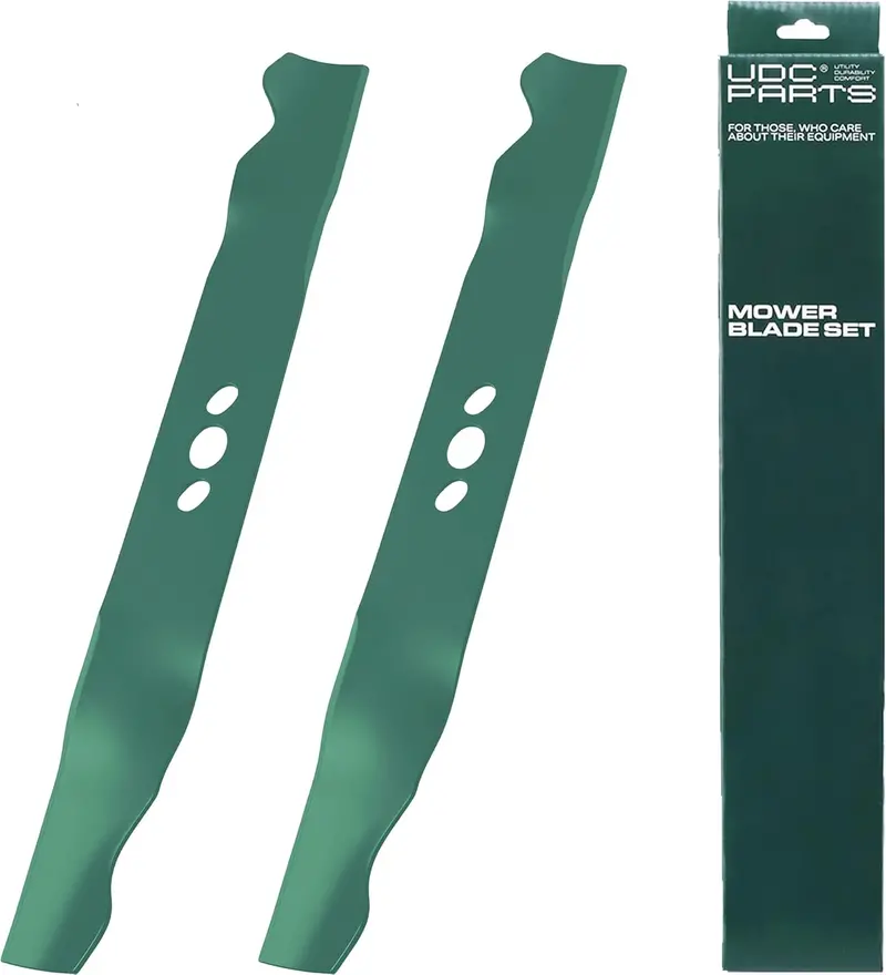 Udc Parts 2105300125A High-Lift Lawn Mower Blades – 2-Pack, Fits Hyper Tough Mna152701, Mna152505, Mna152516 1