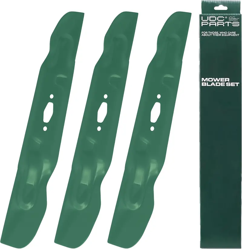 Udc Parts 742-05086 High-Lift S-Blades – 3-Pack, For Cub Cadet 54" Zts2, Craftsman Z5800/T3200, Troy-Bilt Zt1/Zt2, And More 1