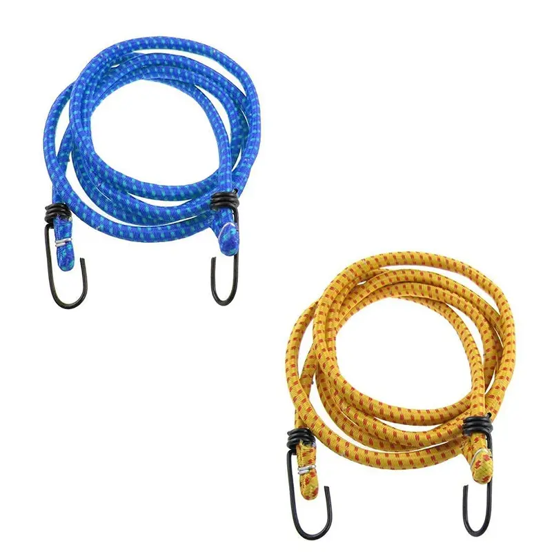 Uk-0280 Heavy-Duty 2-Meter Bungee Cord – 10Mm Elastic Rope With Reinforced Metal Hooks 1
