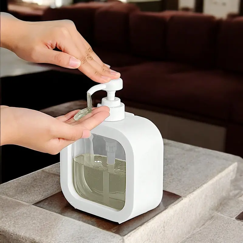 Uk-0700 Modern Detachable Soap Dispenser – 300Ml Pump Bottle For Bathroom, Kitchen Or Laundry Use 1
