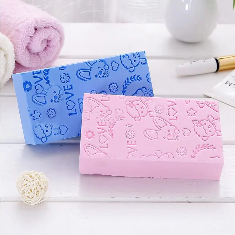 Ultra-Gentle Exfoliating Bath Sponge – Japanese-Style Skin-Softening Tool For Shower, Spa & Cellulite Massage 1