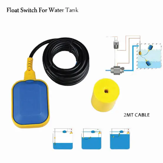 Universal Float Switch Water Level Controller – 220V Ac Pump Activation For Storage Tanks 1