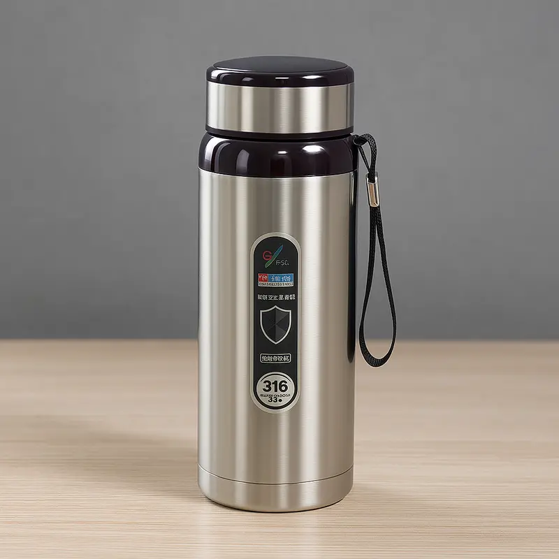 Vacuum-Insulated Stainless Steel Thermos Tumbler – 1000Ml Office & Tea Mug 1
