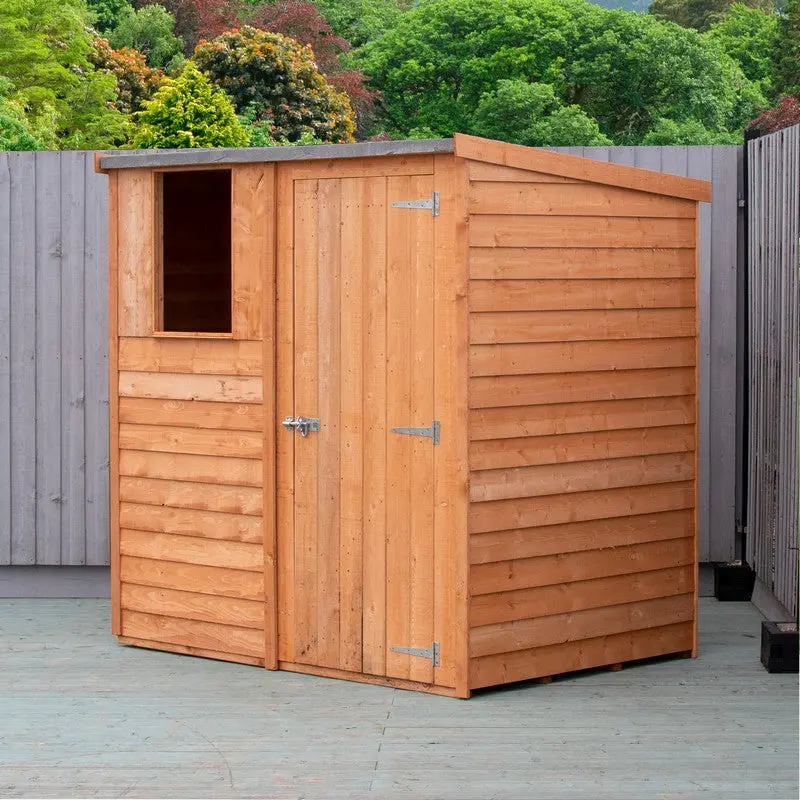 Value 5' 9" X 3' 11" Apex Garden Shed – Premium Coated Overlap Construction 1