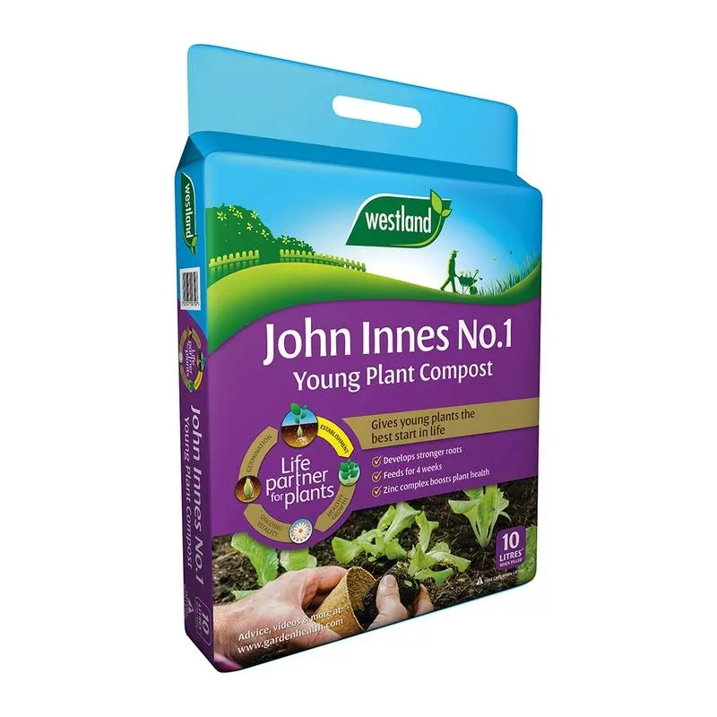 Westland John Innes No.1 Young Plant Compost – 10L Balanced Soil Blend 1