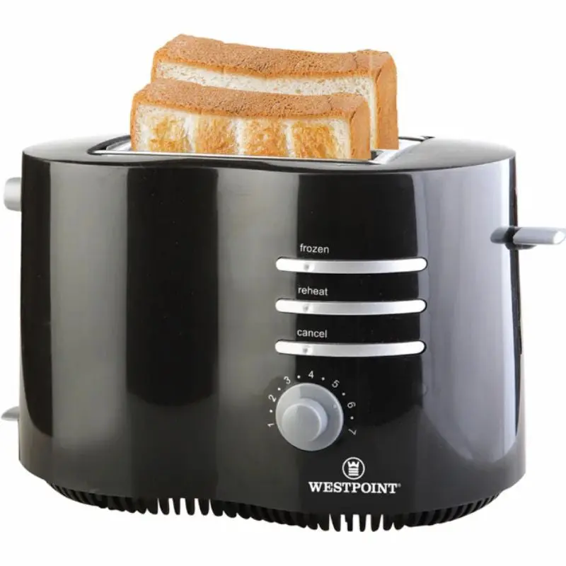 Westpoint Wf-2542 Wide-Slot Pop-Up Toaster – Factory-Warranted Appliance 1