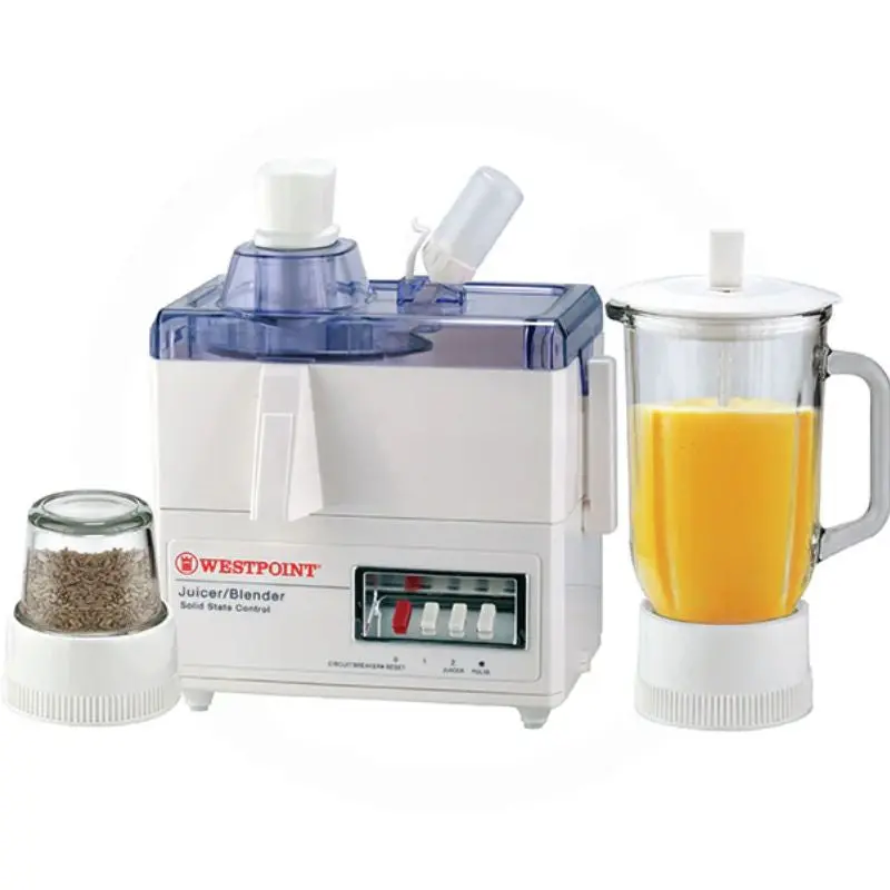 Westpoint Wf-7501 3-In-1 Juicer, Blender & Dry Mill – Certified Warranty 1