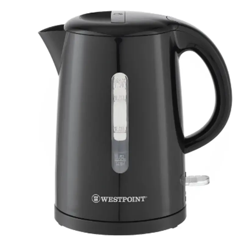 Westpoint Wf-8266 Concealed-Element Plastic Kettle (1.7L) – Safe & Modern Design 1
