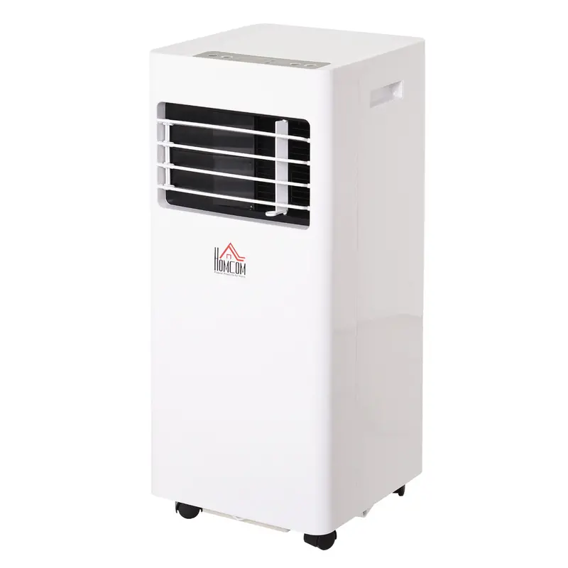 White Portable Air Conditioner – Cooling, Dehumidifying & Ventilating (765W) With Remote 1