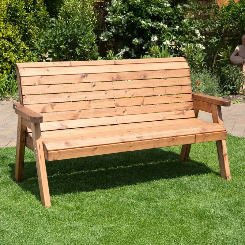 Winchester Flat-Pack Garden Bench – 3-Seater 170Cm Pressure-Treated Timber By Charles Taylor 1