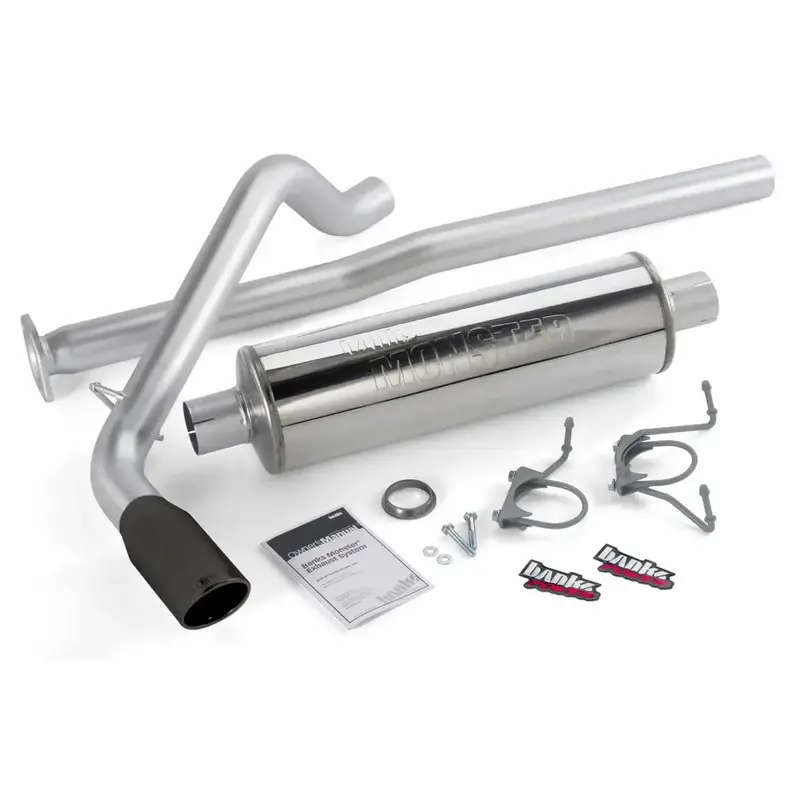 Banks Monster Exhaust System – High-Flow Performance Exhaust For Increased Horsepower And Torque 1