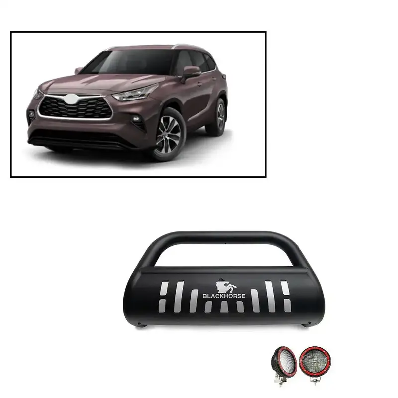 Black Horse Off-Road Cbb-Tyf5407Sp-Plfr Steel Skid Plate – Underbody Protection 1