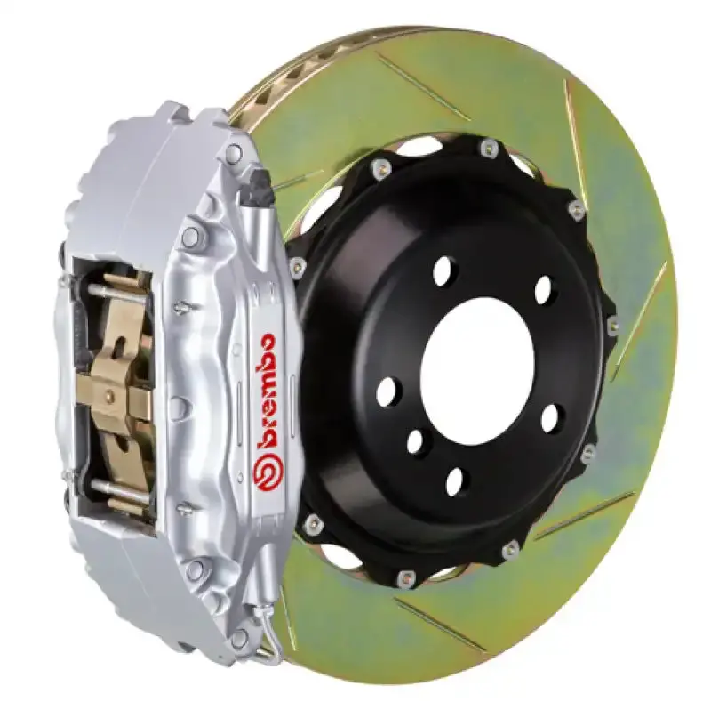 Brembo Gt Big Brake Kit – Two-Piece Slotted Rotors With Four-Piston Calipers For Mercedes C-Class (1994–2000) 1