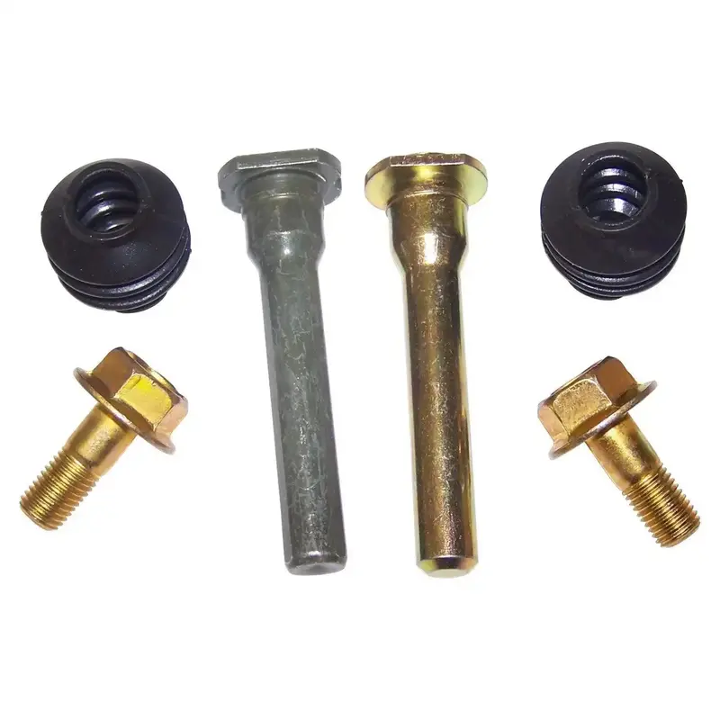 Crown Automotive Front Brake Caliper Pin Kit – Compatible With Akebono Calipers (2 Pins, 2 Boots, 2 Bolts) 1