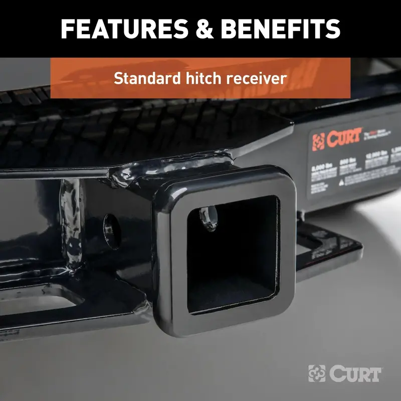 Curt 13542 Class Iii Trailer Hitch With 2-Inch Receiver – Compatible With Select Ford And Mercury Sedans 1
