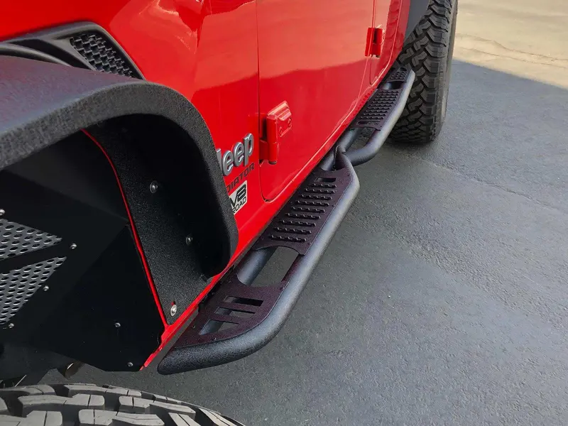 Dv8 Offroad Tube Rock Slider With Integrated Step – Designed For Jeep Gladiator Jt (Srgl-03) 1