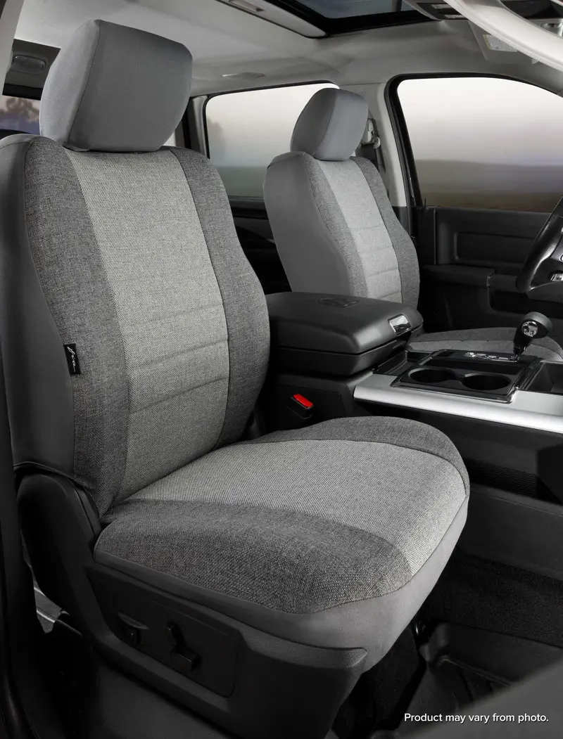 Fia Oe30 Series Gray Tweed Front Seat Covers – Custom Fit, Model Oe39-71 1