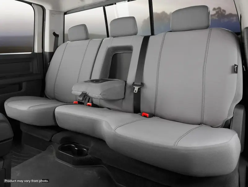 Fia Sp82-27 Gray Poly-Cotton Custom Rear Seat Protector – Sp80 Series Fit 1