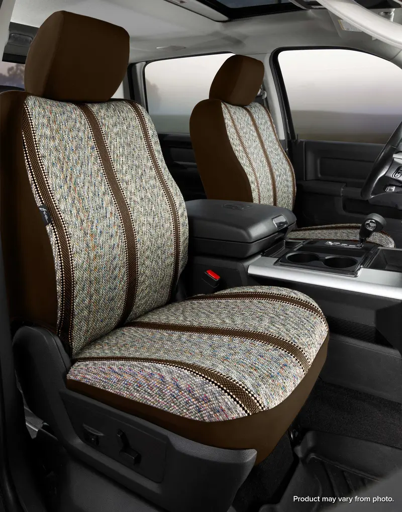 Fia Tr49-51 Brown Saddleblanket Front Seat Covers — Custom Fit For Jeep Wrangler 1