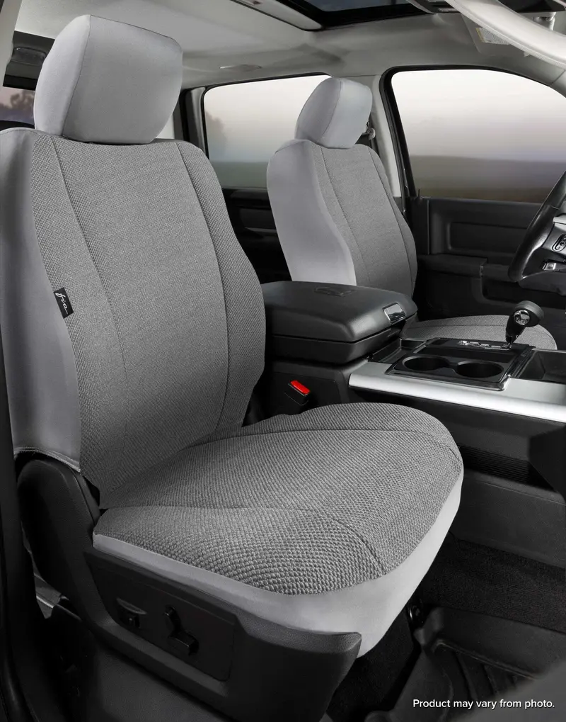 Fia Trs4020 Solid Gray Front Seat Covers – Wrangler Saddleblanket Series 1
