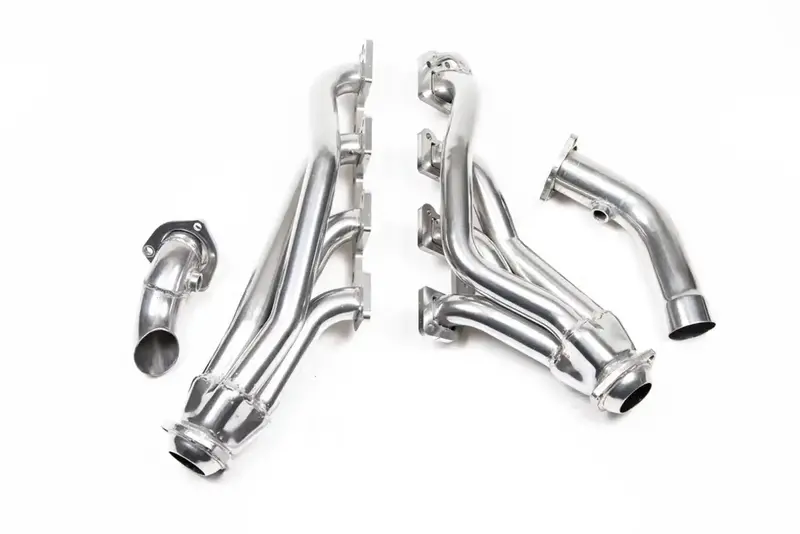 Flowtech 91946-1Flt Long-Tube Exhaust Header – High-Flow Cast Iron Manifold For Improved Exhaust Velocity 1