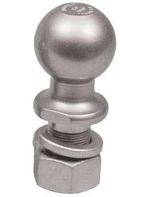 Husky Towing 32914 Dual-Ball Adjustable Trailer Hitch – 7,500 Lb Capacity, Chrome Finish 1