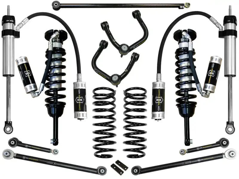 Icon Vehicle Dynamics Tubular Upper Control Arm Kit – Lift-Compatible Suspension Upgrade For Toyota 4Runner & Fj Cruiser (2010–2023) 1