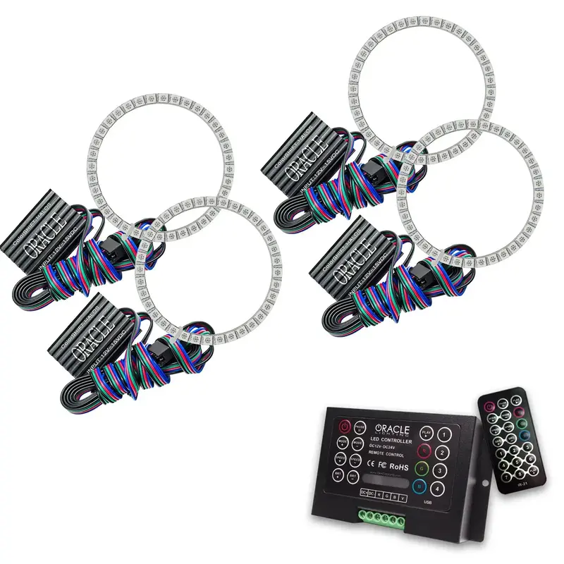 Oracle Lighting 2219-333 Colorshift Halo Kit – 2.0 Generation Rgbw Led 1