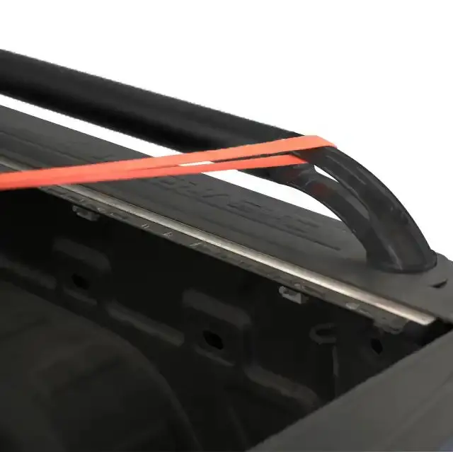 Putco Black Nylon Boss Locker Side Rails – Heavy-Duty Bed Rail System 47828 1