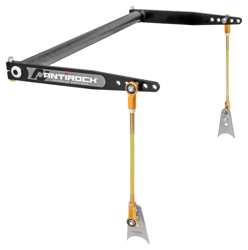 Rockjock Antirock Sway Bar Kit – Universal 39.5-Inch Bar With 20-Inch Steel Arms For Off-Road Stability 1