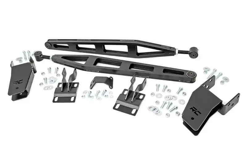 Rough Country Traction Bar Kit For Enhanced Rear Axle Stability 1