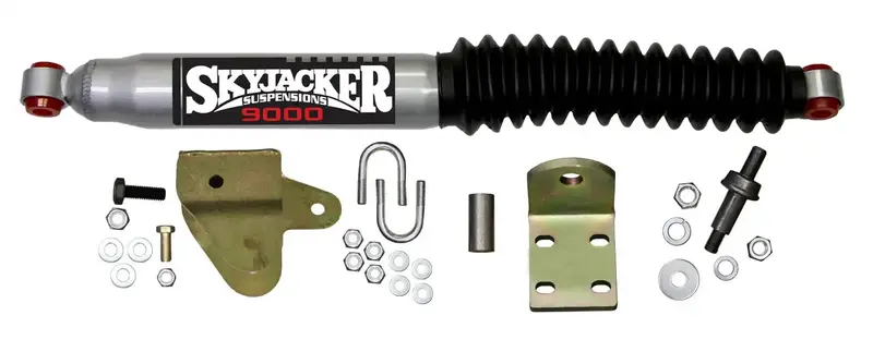 Skyjacker 9112 Single Stabilizer Kit – Silver Bracket With Black Bushings 1