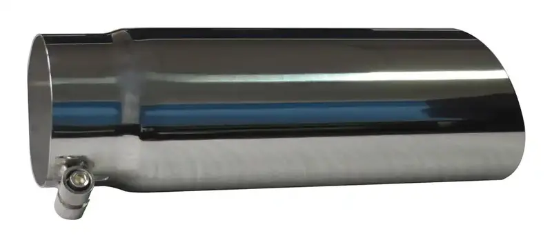 Speedfx 304 Stainless Steel Exhaust Tip — 3.5" Inlet Diameter, Sleek Polished Finish 1