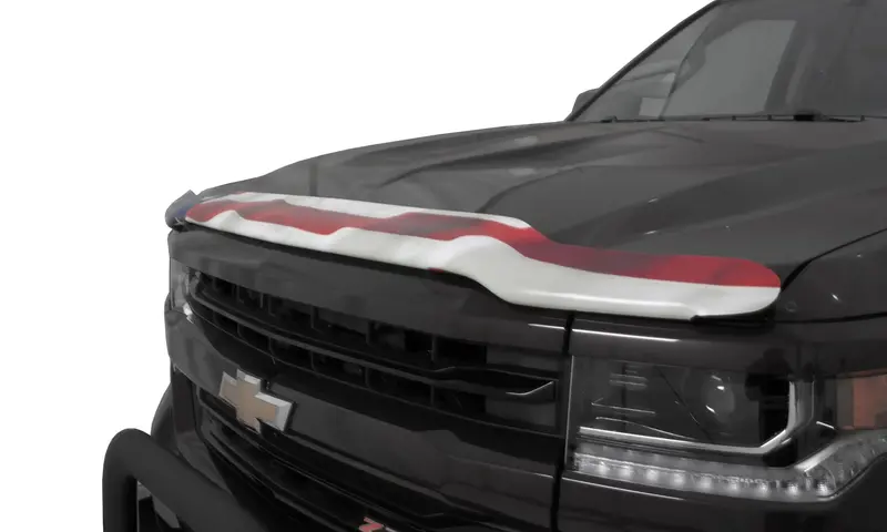 Stampede 3013-41 Vigilante Premium Hood Protector – American Flag Design 1