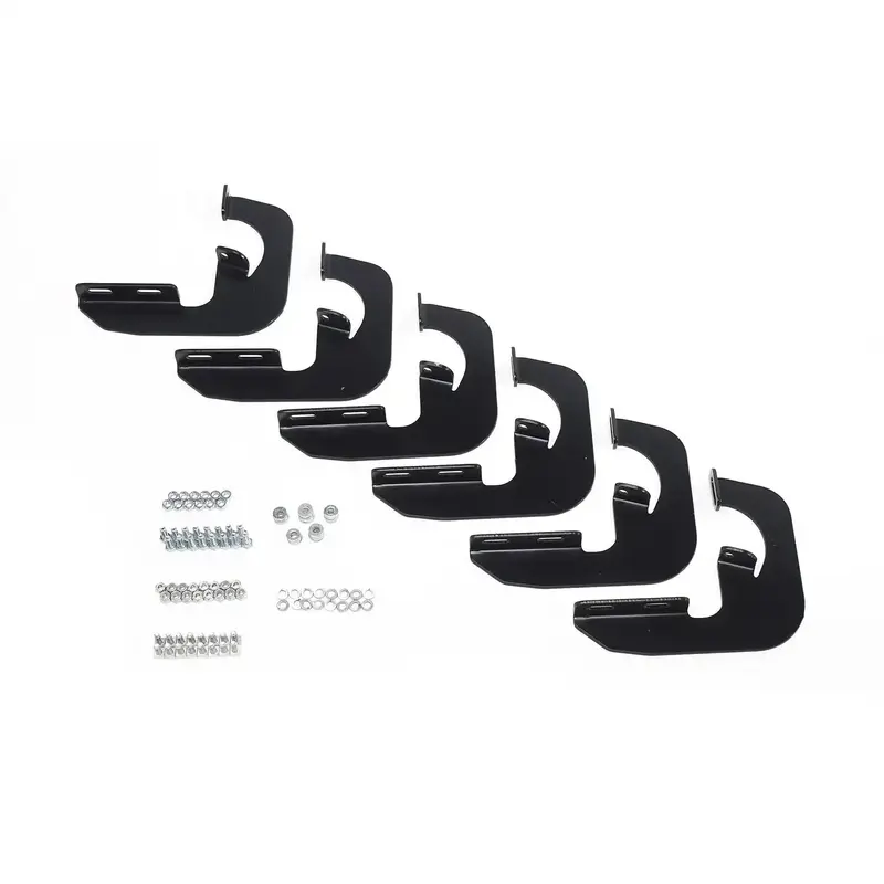 Westin Running Board Mounting Kit – No-Drill Installation System With Matte Black Finish 1