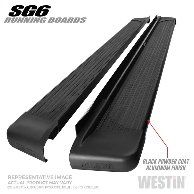 Westin Sg6 Running Boards For Crew Cab Trucks – Model 27-64765 With Mounting Brackets 1